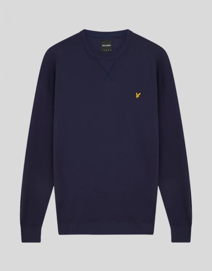 Afbeelding van ML424VOG Crew Neck - Navy Z99 Heren Sweater  - Lyle & Scott